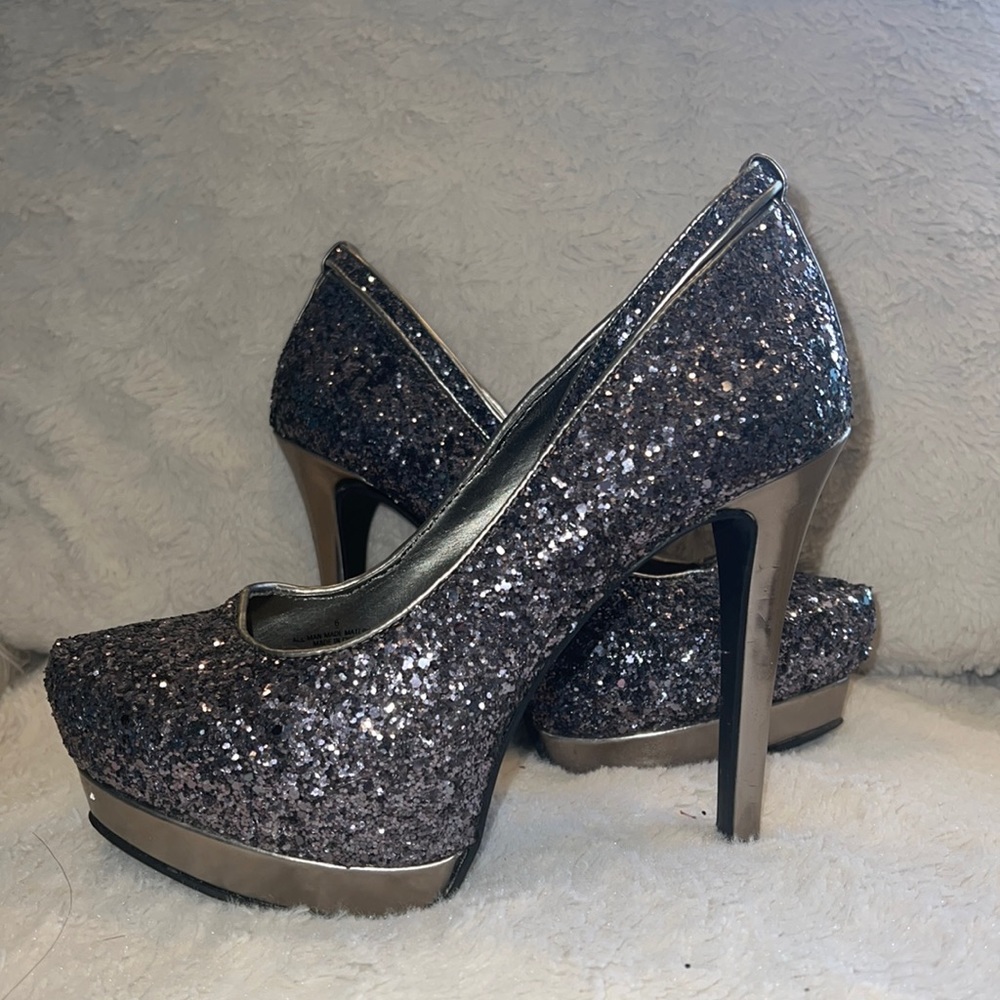 Sparkly Platform Heels